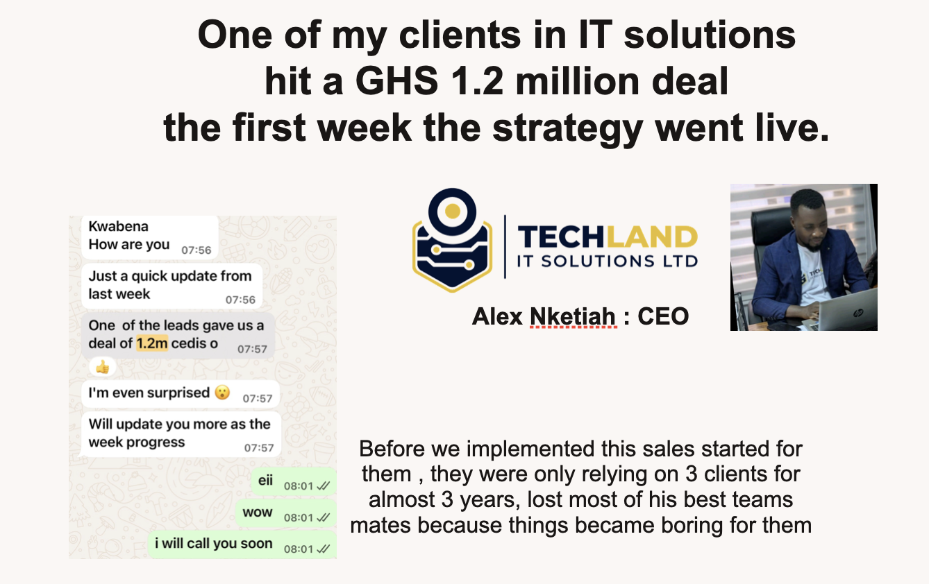 Alex Nketiah Techland IT Solutions result